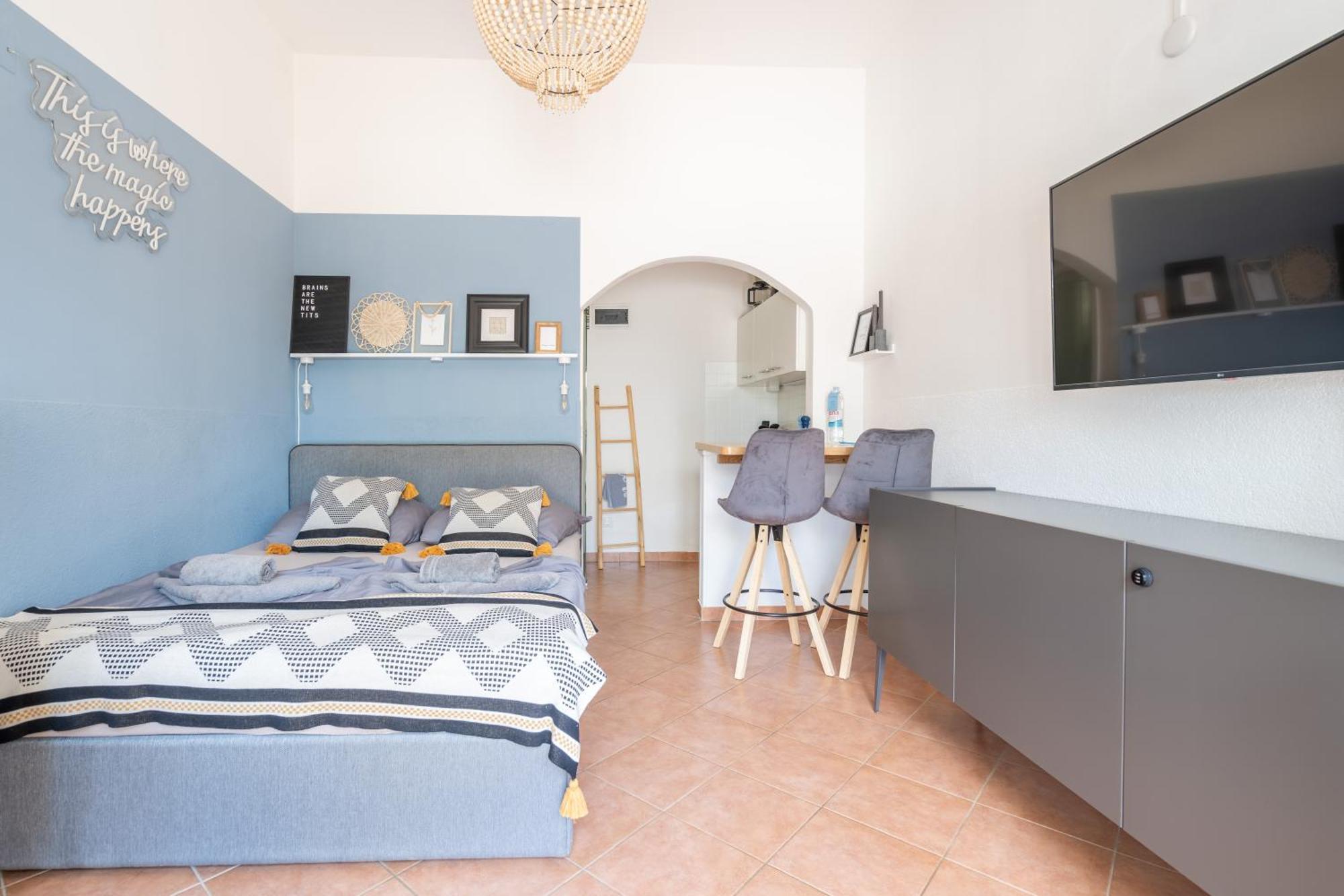 App Akumal-25M Zum Meer, Privatparkplatz, 50 Zoll Smart Tv, Sat Medulin Kültér fotó